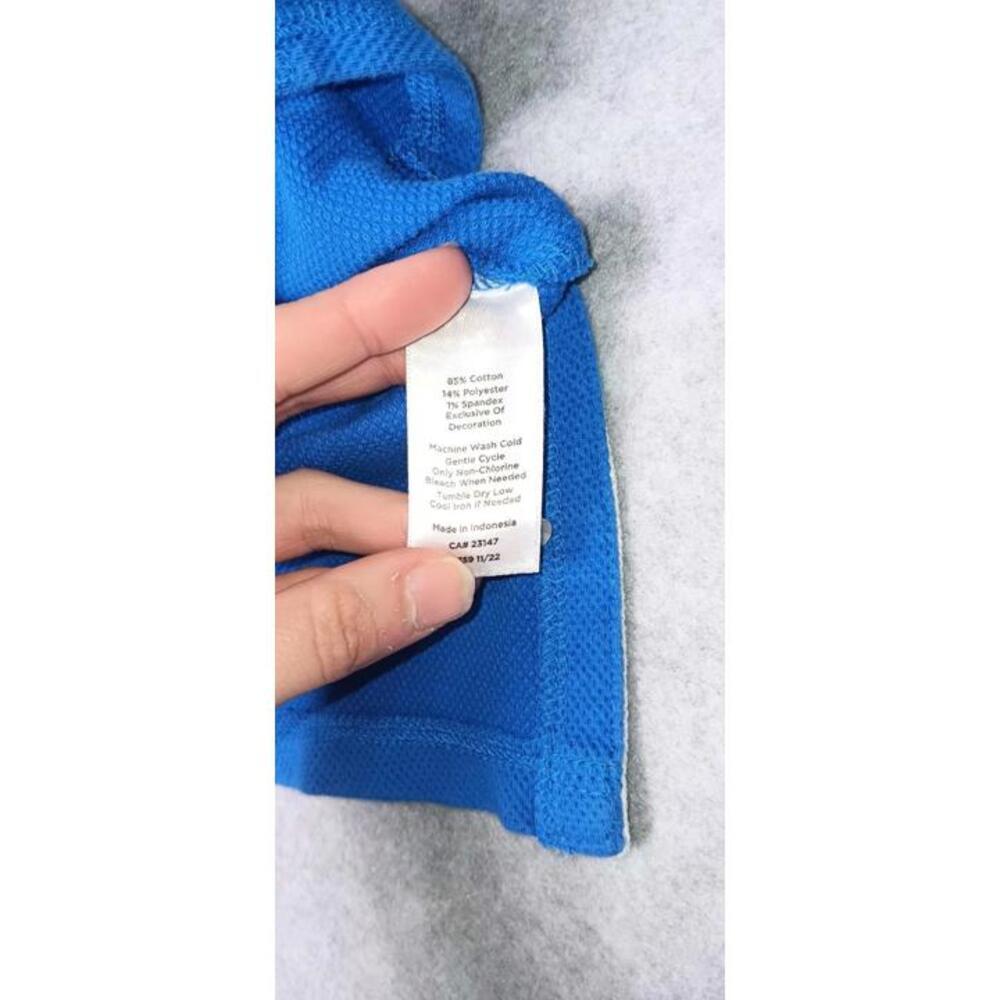 T By Talbots Pullover Hoodie Jacket Womens Size M Blue Half Zip Up Zippered... - Picture 10 of 11
